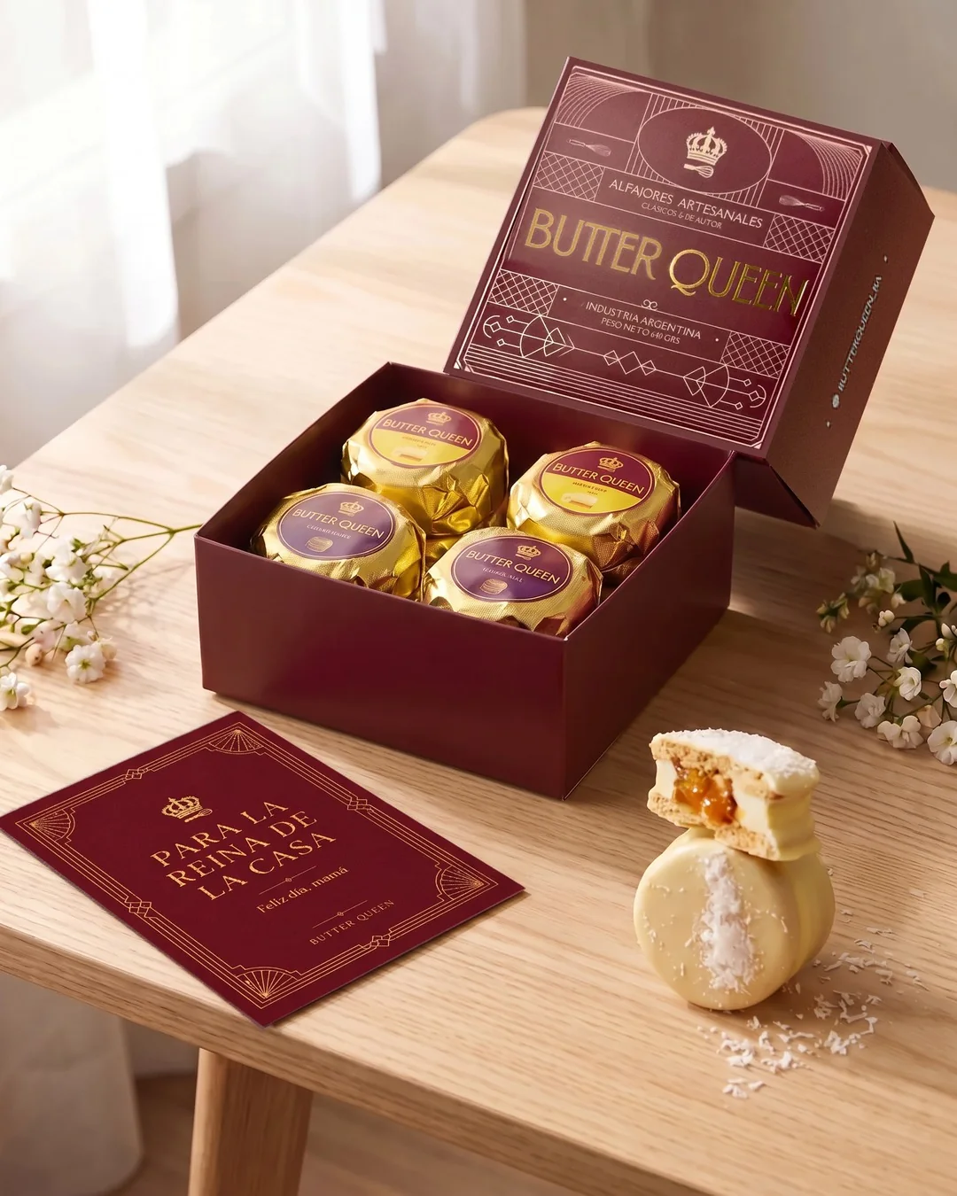 Box L para mamá con un Coco & Maracuyá de regalo y la tarjeta